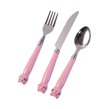 Travel-friendly kids cutlery set with case