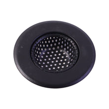 Sink hole filter basket for trapping food particles