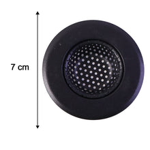 Durable steel sink strainer for kitchen and bathroom drains