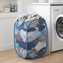Lightweight, durable mesh clothes hamper