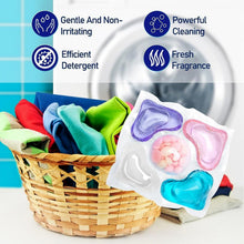 Pack of 10 multi-action Laundry Detergent Pods for daily wash