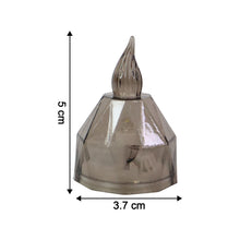 Single 24 piece LED candle with flameless design and crystal body
