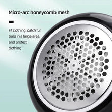 Electric fuzz and pill remover with cleaning brush included