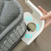 Strong grip plastic clips holding bed sheet corners securely on mattress