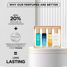 Assorted unisex fragrances in sleek bottles for daily use and special events