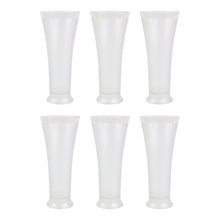 Elegant and sturdy plastic drinkware set with a non-slip matt texture