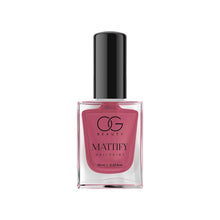 Compact 10 ML bottle of Mattify Pink Nail Paint ideal for travel and daily use