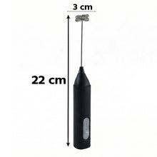 Cordless milk frother wand for creamy coffee foam at home