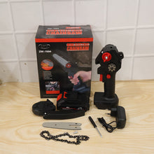 Mini chainsaw kit contents