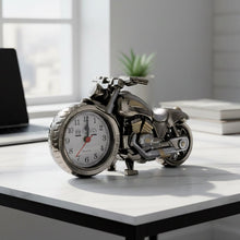 Decorative motorcycle motorbike alarm clock as home decor item