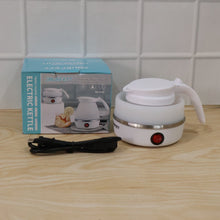 Mini folding travel kettle for tea, coffee and instant noodles