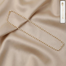 Elegant pearl long necklace
