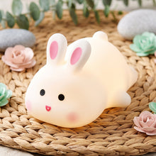 Adorable bunny night lamp with soft light for kids sleep