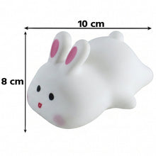 Soft silicone bunny lamp for kids night time comfort