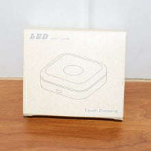 LED night lamp lit in cozy room setting providing ambient light