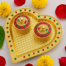 Heart kankavati white bg