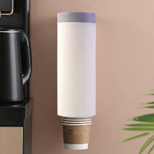 Wall mounted cup holder suitable for kitchen, bathroom, or office