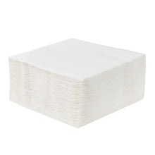 Smooth finish disposable paper napkins suitable for food handling.
