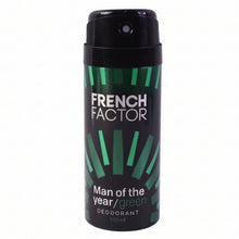 Masculine Green Body Spray by French Factor for men