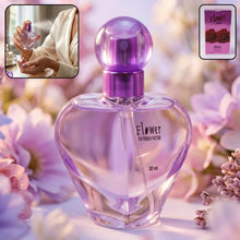 Flower Paris heart-shaped perfume bottle showcasing elegant design