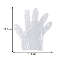 Plastic disposable gloves for sanitation and household use