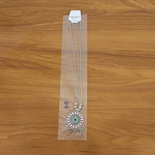 Indian enamel necklace        
