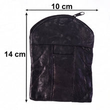 Versatile black mini pouch suitable for men and women for everyday use.