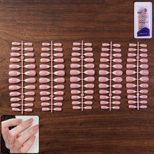 Artificial nail tips set french manicure