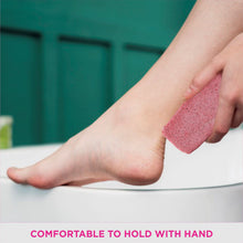 Rectangular pumice stone tool used for removing hard skin and calluses