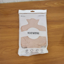 PVC thermal hot water bag designed for pain relief and warmth