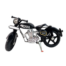 Stylish metal bullet bike miniature toy perfect for desk décor