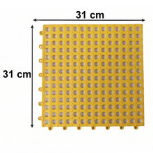 Versatile 30x30cm anti-skid mat for bathrooms, pools, and spas