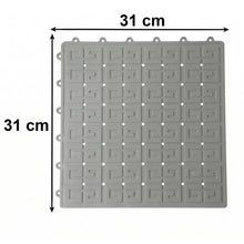 Versatile interlocking mats for wet area safety in bathrooms and gyms