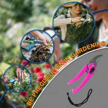 Flower Cutter Garden Scissors Stainless Steel Pruner Soft Grip (1 Pc)
