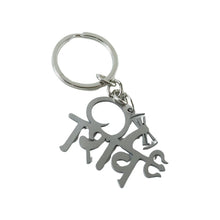 Metal keychain for spiritual daily use