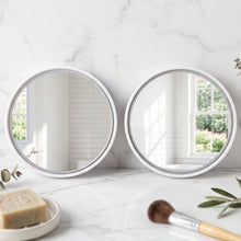 Self adhesive wide angle convex mirror pair for vehicles