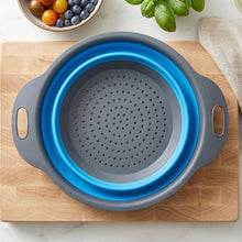 Collapsible colander kitchen drainer