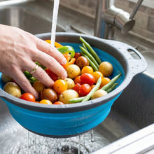 Silicone strainer handle detail