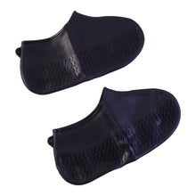 Design of black silicone waterproof rain shoe cover shoe covers