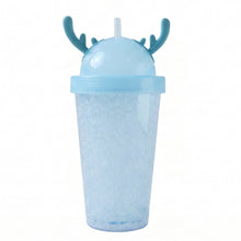 fun design reusable plastic tumbler with handle
