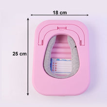Close-up of soft fabric and foam material used in foldable neck support pillow