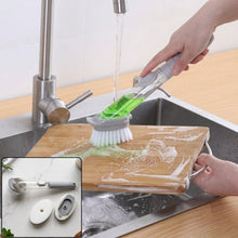 3 in 1 liquid soap dispenser brush