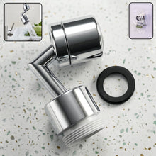 Splash filter faucet aerator swivel