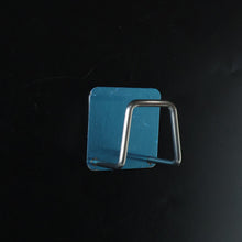 Strong hold stainless steel adhesive wall hook in use