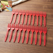 Reusable plastic fork 20 pc set
