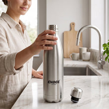 Sporty 1000ml stainless steel water bottle for outdoor activities