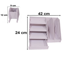 Multifunctional cabinet drawer open