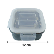 Square Stainless Steel Food Storage Container – 400ml Airtight