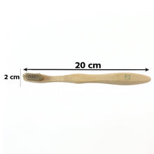 Soft Bristle Bamboo Toothbrush, Eco-Friendly Wooden Toothbrush for Travel (1 Pc)