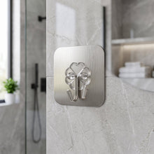 Waterproof adhesive hook for tiles, glass and painted walls